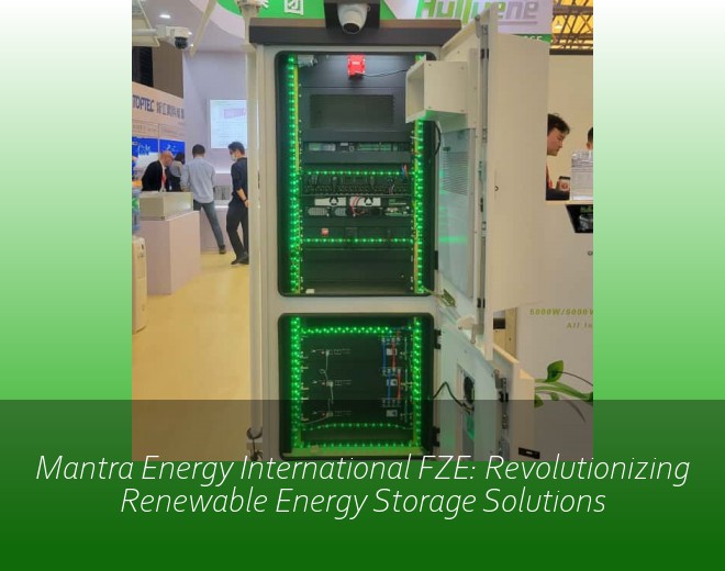 Mantra Energy International FZE: Revolutionizing Renewable Energy Storage Solutions
